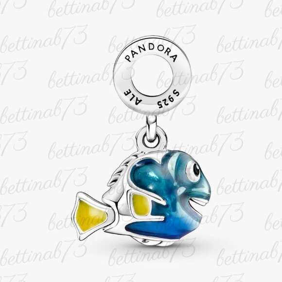 Pandora Disney Pixar Dory Dangle Charm - Picture 2 of 6